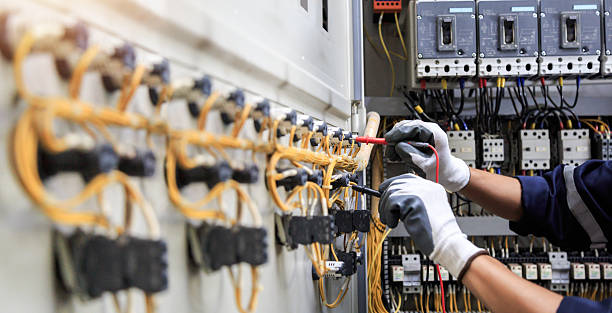 Professional Electrician technician working in Waverly, NY